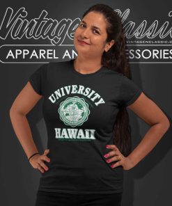 Vintage University Of Hawaii Logo Shirt 6 Vintage University Of Hawaii Logo Women TShirt