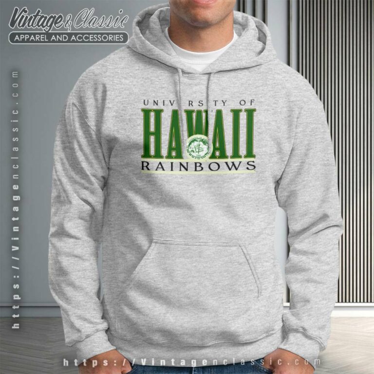 Vintage University Of Hawaii Rainbow Hoodie Vintage University Of Hawaii Rainbow Hoodie