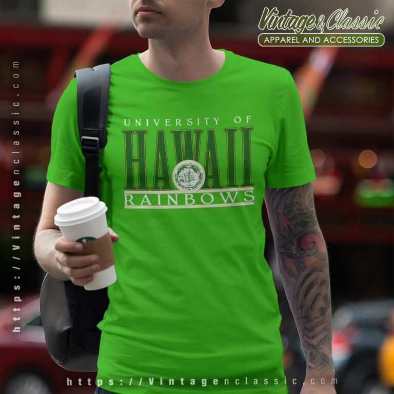 Vintage University Of Hawaii Rainbow T Shirt Vintage University Of Hawaii Rainbow T Shirt