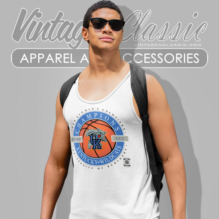 Vintage University Of Kentucky Wildcats 1999 Sec Tank Top Racerback Vintage University Of Kentucky Wildcats 1999 Sec Tank Top Racerback