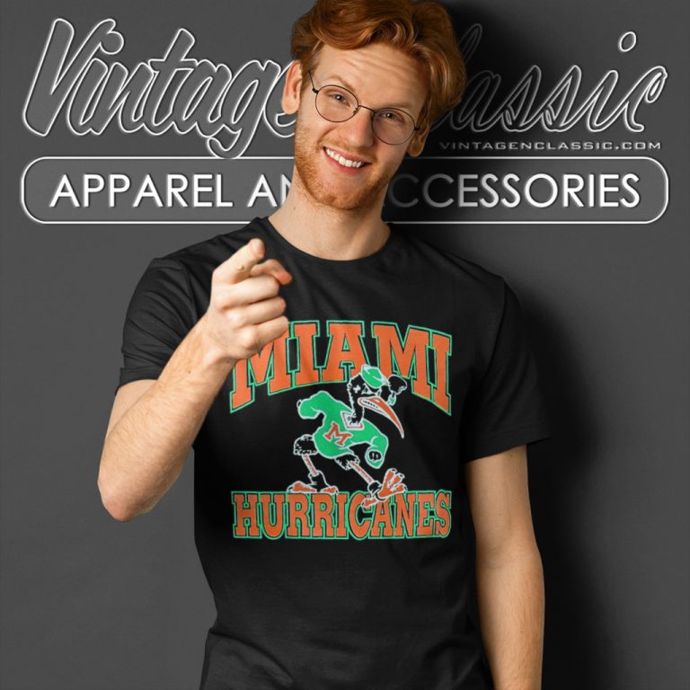 Vintage University Of Miami Hurricanes T Shirt Vintage University Of Miami Hurricanes T Shirt