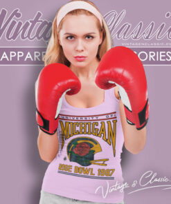Vintage University Of Michigan Rose Bowl 1987 Shirt 4 Vintage University Of Michigan Rose Bowl 1987 Tank Top Racerback