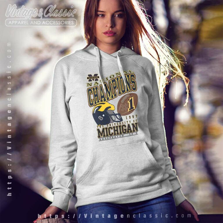 Vintage University Of Michigan Shirt National Champions Hoodie Vintage University Of Michigan Shirt National Champions Hoodie
