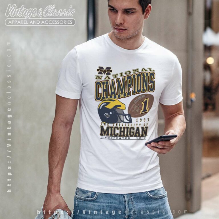 Vintage University Of Michigan Shirt National Champions T Shirt Vintage University Of Michigan Shirt National Champions T Shirt