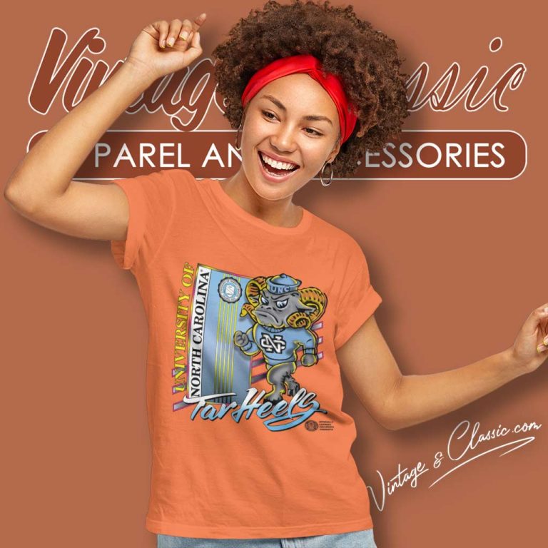 Vintage University Of North Carolina Tar Heels Women TShirt Vintage University Of North Carolina Tar Heels Women TShirt