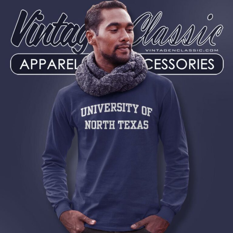 Vintage University Of North Texas Long Sleeve Tee Vintage University Of North Texas Long Sleeve Tee