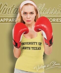 Vintage University Of North Texas Tank Top Racerback