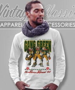 Vintage University Of Oregon Ducks Rose Bowl Shirt 2 Vintage University Of Oregon Ducks Rose Bowl Long Sleeve Tee