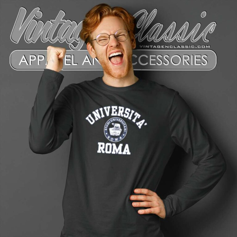 Vintage University Of Roma Sapienza Long Sleeve Tee Vintage University Of Roma Sapienza Long Sleeve Tee
