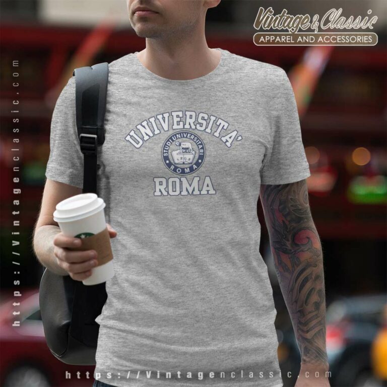 Vintage University Of Roma Sapienza T Shirt Vintage University Of Roma Sapienza T Shirt
