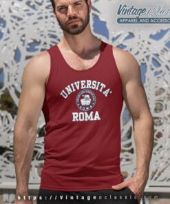 Vintage University Of Roma Sapienza Tank Top Racerback