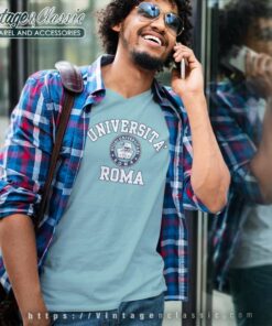 Vintage University Of Roma Sapienza V Neck TShirt