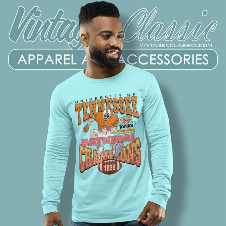 Vintage University Of Tennessee Football Team Long Sleeve Tee Vintage University Of Tennessee Football Team Long Sleeve Tee