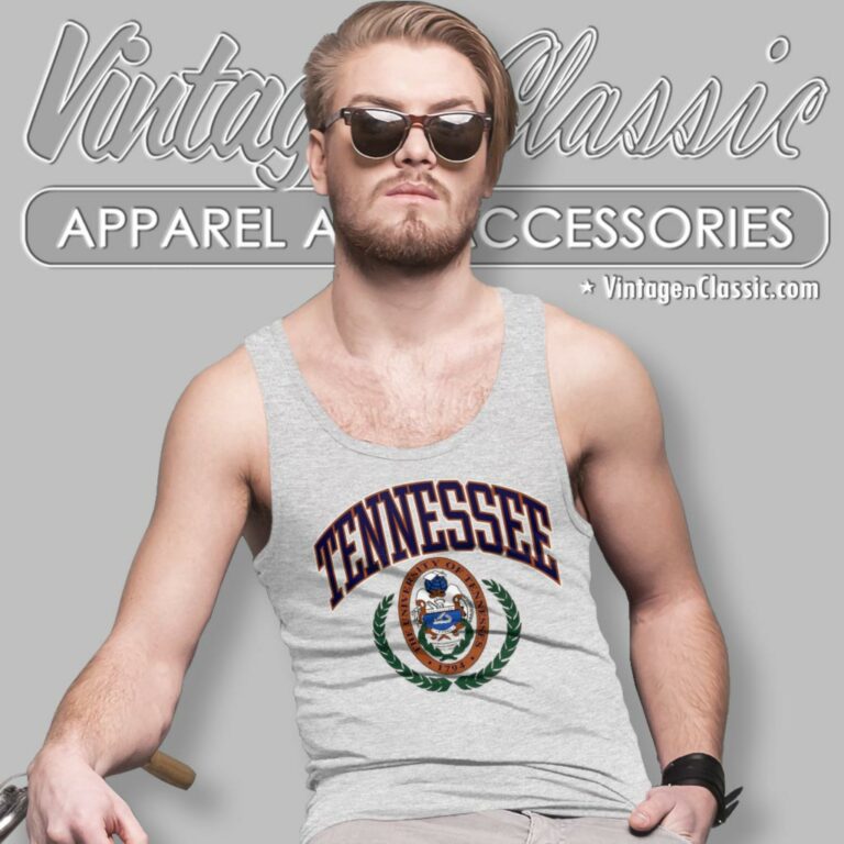 Vintage University Of Tennessee Tank Top Racerback Vintage University Of Tennessee Tank Top Racerback
