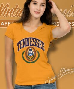 Vintage University Of Tennessee V Neck TShirt