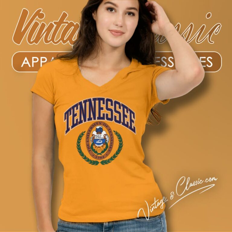 Vintage University Of Tennessee V Neck TShirt Vintage University Of Tennessee V Neck TShirt