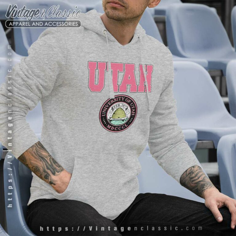 Vintage University Of Utah Hoodie Vintage University Of Utah Hoodie
