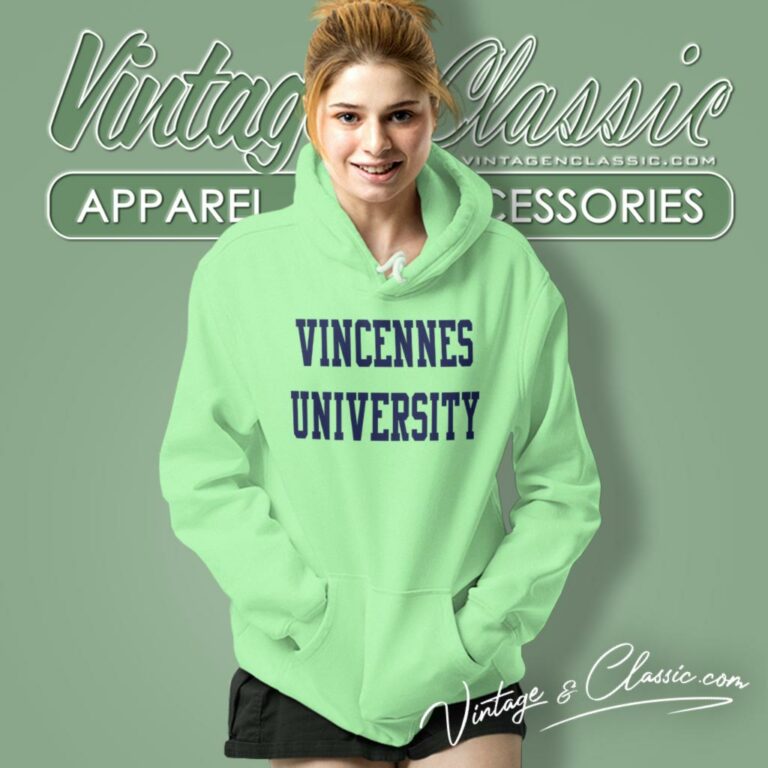 Vintage Vincennes University Hoodie Vintage Vincennes University Hoodie
