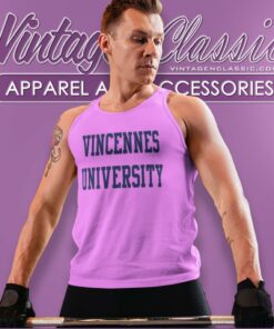 Vintage Vincennes University Tank Top Racerback