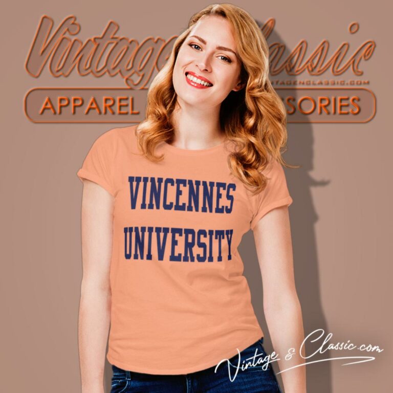 Vintage Vincennes University Women T Shirt Vintage Vincennes University Women T Shirt