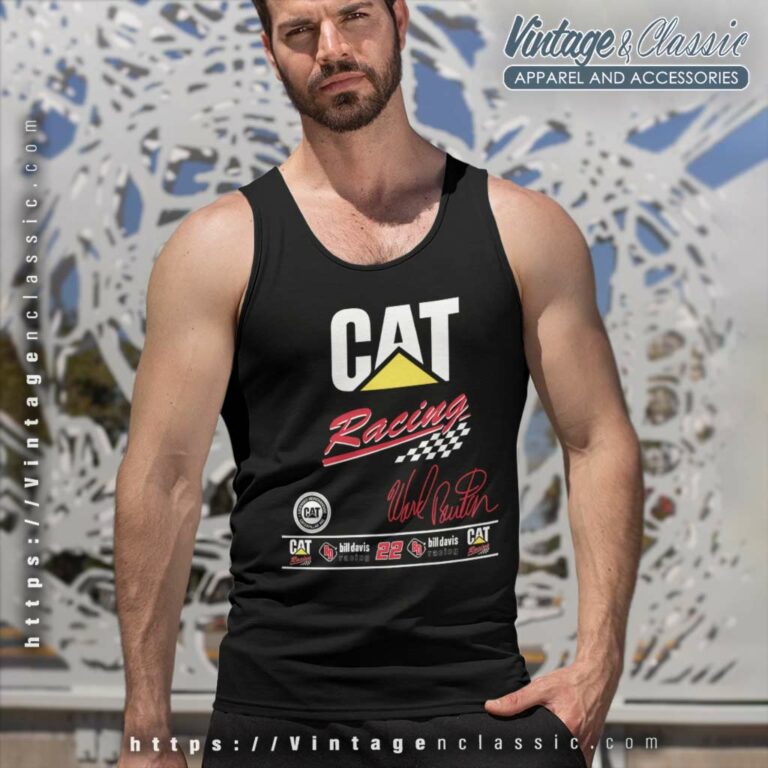 Vintage Ward Burton 22 Cat Dodge Nascar Tank Top Racerback Vintage Ward Burton 22 Cat Dodge Nascar Tank Top Racerback