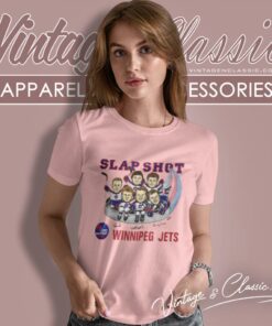 Vintage Winnipeg Jets 1989 Women T Shirt