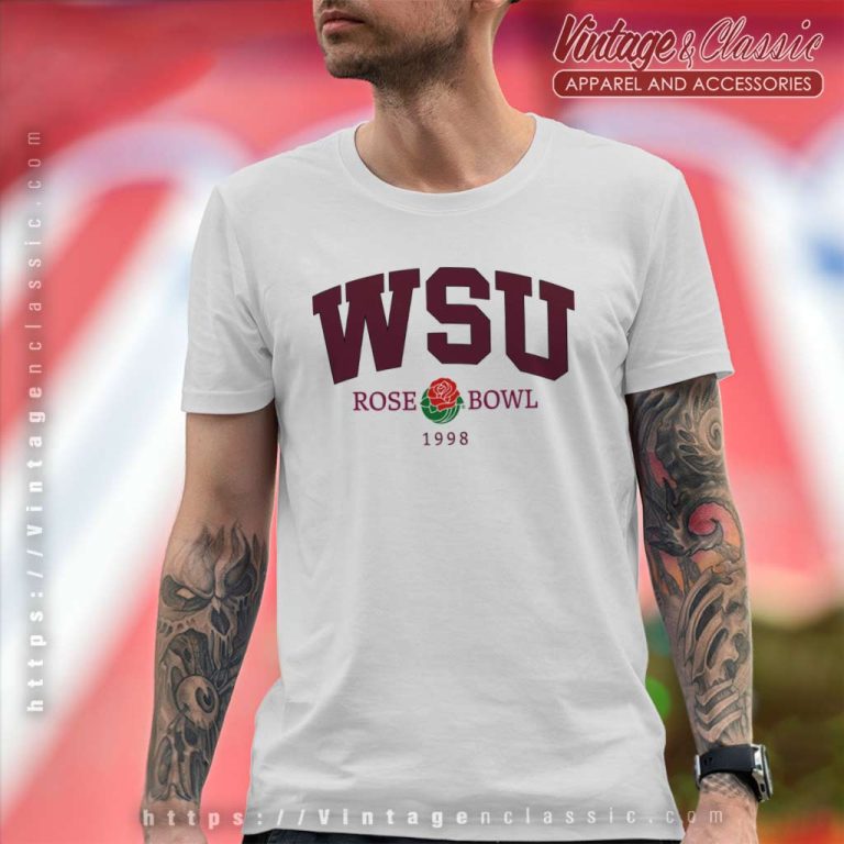 Vintage Wsu Washington State University Rose Bowl T Shirt Vintage Wsu Washington State University Rose Bowl T Shirt