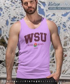 Vintage WSU Washington State University Rose Bowl Shirt 4 Vintage Wsu Washington State University Rose Bowl Tank Top Racerback