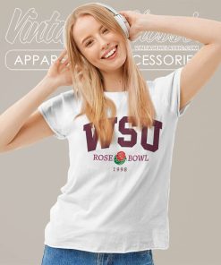 Vintage WSU Washington State University Rose Bowl Shirt 6 Vintage Wsu Washington State University Rose Bowl Women TShirt