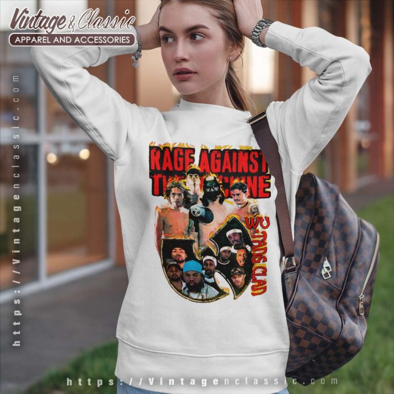 Vintage Wu Tang Clan Rage Against The Machine Sweatshirt Vintage Wu Tang Clan Rage Against The Machine Sweatshirt