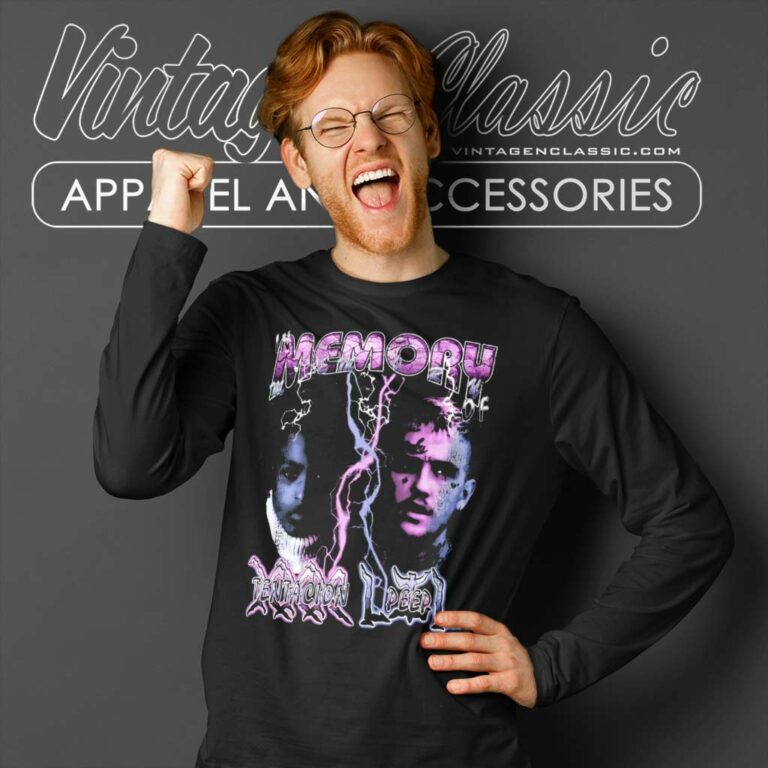 Vintage Xxxtentacion Lil Peep Memorial Long Sleeve Tee Vintage Xxxtentacion Lil Peep Memorial Long Sleeve Tee