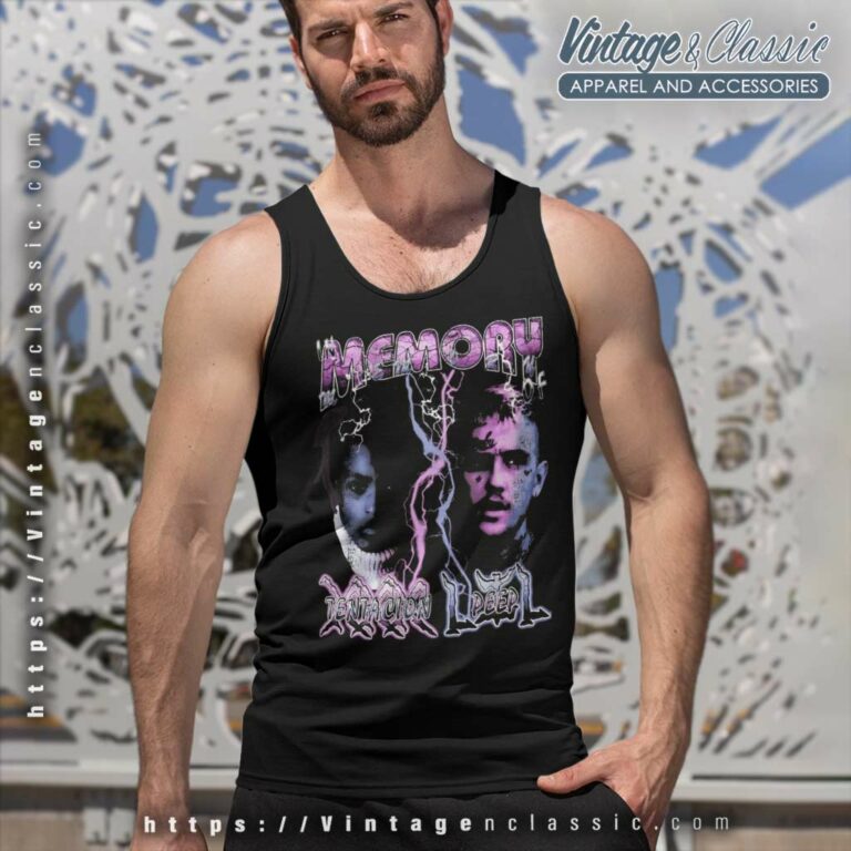 Vintage Xxxtentacion Lil Peep Memorial Tank Top Racerback Vintage Xxxtentacion Lil Peep Memorial Tank Top Racerback