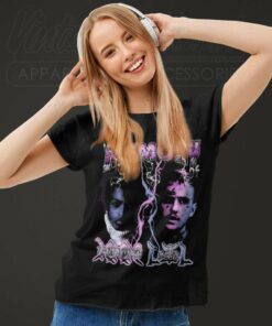 Vintage Xxxtentacion Lil Peep Memorial Shirt 6 Vintage Xxxtentacion Lil Peep Memorial Women TShirt