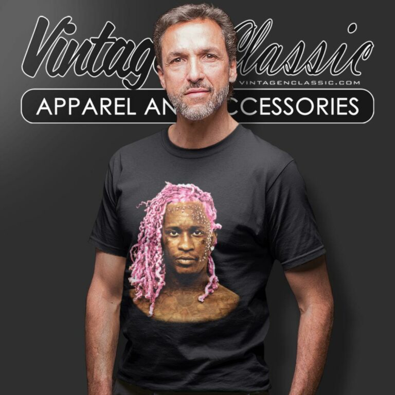 Vintage Young Thug Pink Hair T Shirt Vintage Young Thug Pink Hair T Shirt