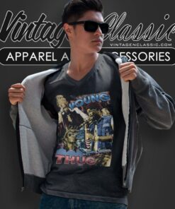 Vintage Young Thug Slime Season V Neck TShirt