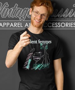 Violent Femmes 1989 Black Tour Concert Shirt 4 Violent Femmes 1989 Black Tour Concert T Shirt