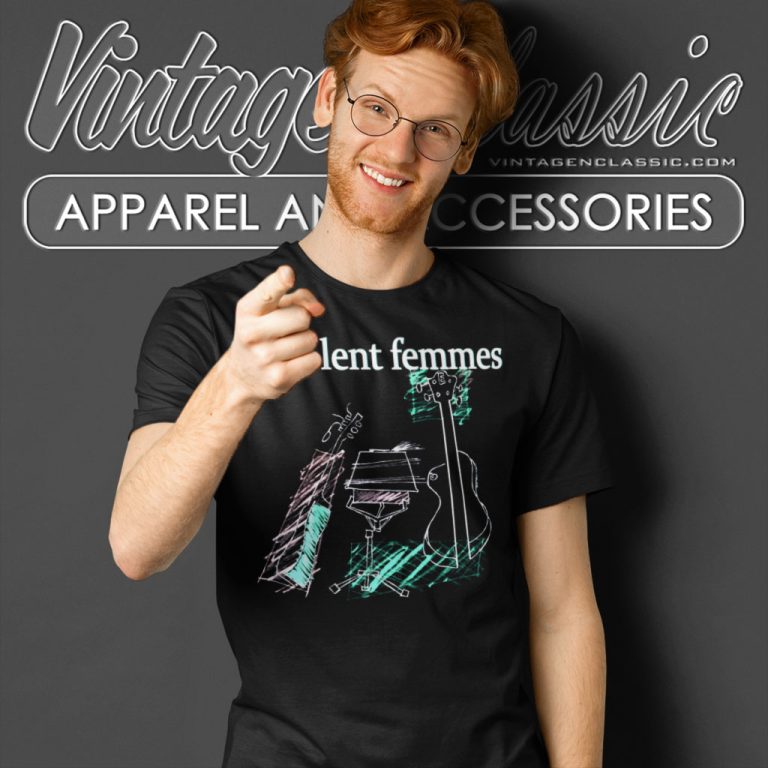 Violent Femmes 1989 Black Tour Concert T Shirt Violent Femmes 1989 Black Tour Concert T Shirt