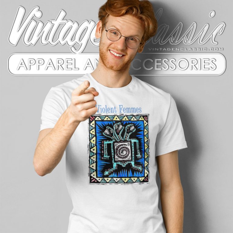 Violent Femmes 1991 Tour Concert T Shirt Violent Femmes 1991 Tour Concert T Shirt