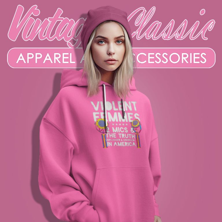 Violent Femmes 2 Mics And The Truth Hoodie Violent Femmes 2 Mics And The Truth Hoodie