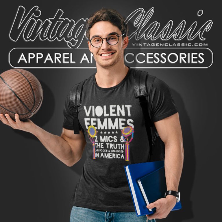 Violent Femmes 2 Mics And The Truth T Shirt Violent Femmes 2 Mics And The Truth T Shirt