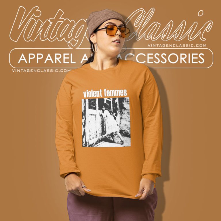 Violent Femmes Album Cover Long Sleeve Tee Violent Femmes Album Cover Long Sleeve Tee