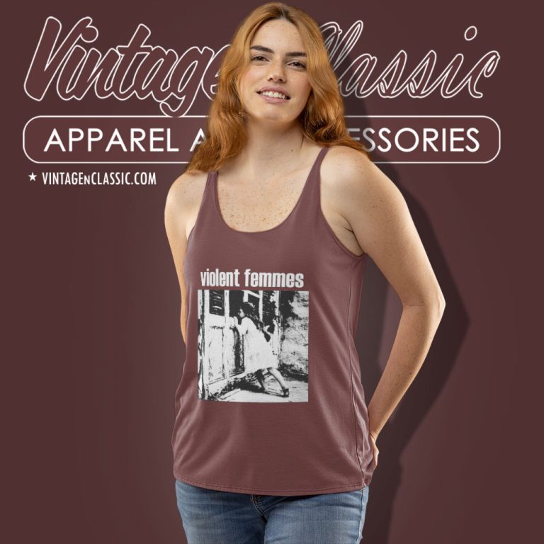 Violent Femmes Album Cover Tank Top Racerback Violent Femmes Album Cover Tank Top Racerback