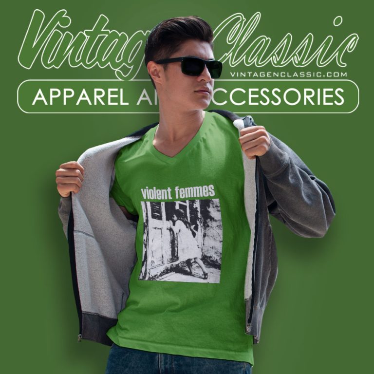 Violent Femmes Album Cover V Neck TShirt Violent Femmes Album Cover V Neck TShirt