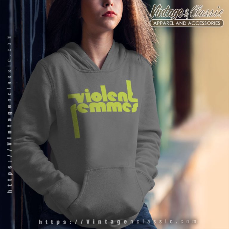 Violent Femmes Green Logo Hoodie Violent Femmes Green Logo Hoodie