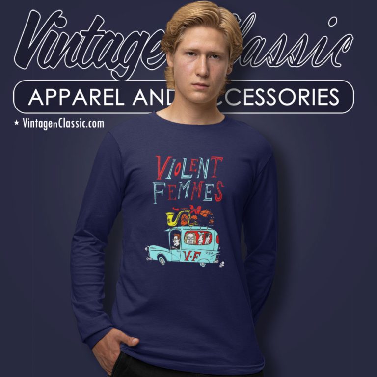 Violent Femmes In The Car Long Sleeve Tee Violent Femmes In The Car Long Sleeve Tee