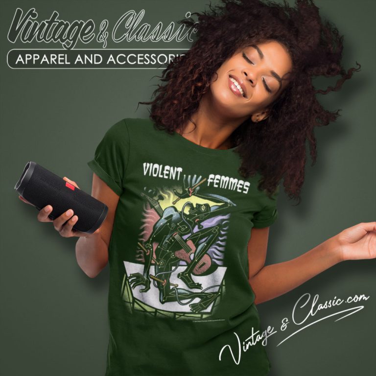 Violent Femmes Rock Band Concert 1994 Tour Women T Shirt Violent Femmes Rock Band Concert 1994 Tour Women T Shirt