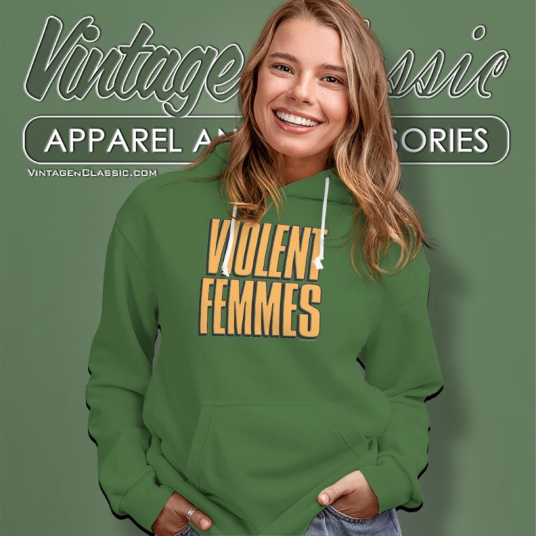 Violent Femmes Shadowed Logo Hoodie Violent Femmes Shadowed Logo Hoodie