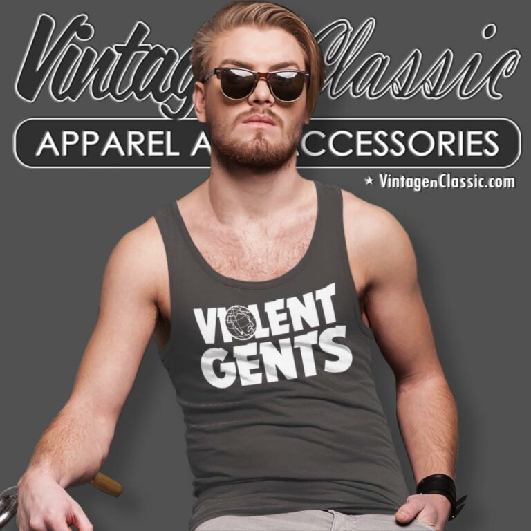 Violent Gentlemen Gents World Tank Top Racerback Violent Gentlemen Gents World Tank Top Racerback