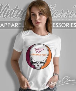Virginia Tech Grateful Dead Steal Your Face Shirt 6 Virginia Tech Grateful Dead Steal Your Face Women T Shirt