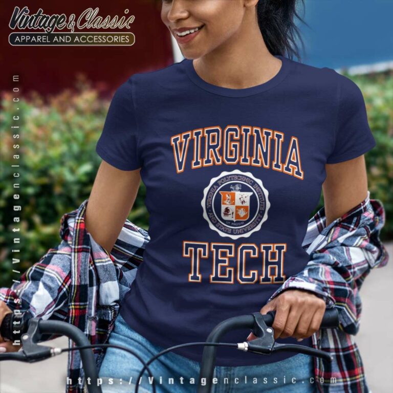 Virginia Tech University Women TShirt Virginia Tech University Women TShirt